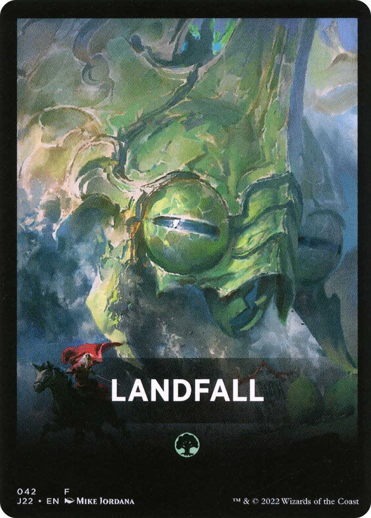 Landfall Theme Card [Jumpstart 2022 Front Cards] | Gauntlet Hobbies - Angola