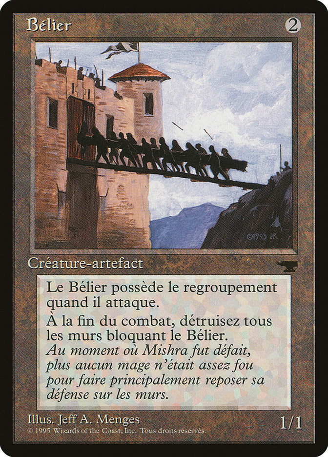 Battering Ram (French) - "Belier" [Renaissance] | Gauntlet Hobbies - Angola