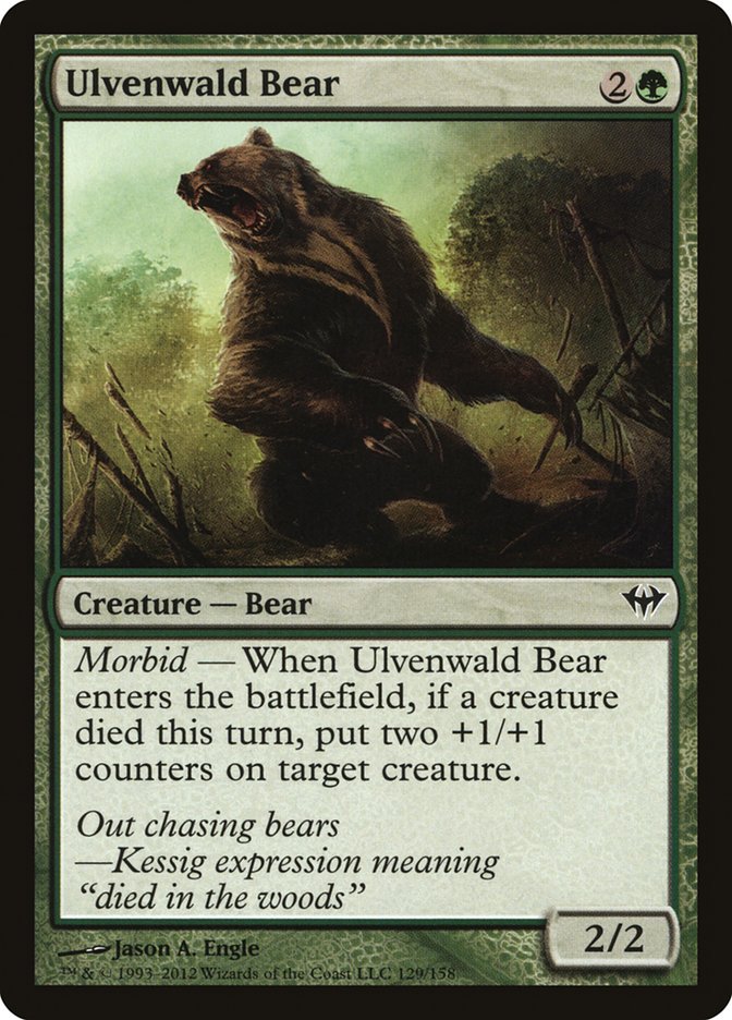 Ulvenwald Bear [Dark Ascension] | Gauntlet Hobbies - Angola