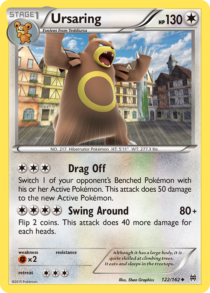 Ursaring (122/162) [XY: BREAKthrough]