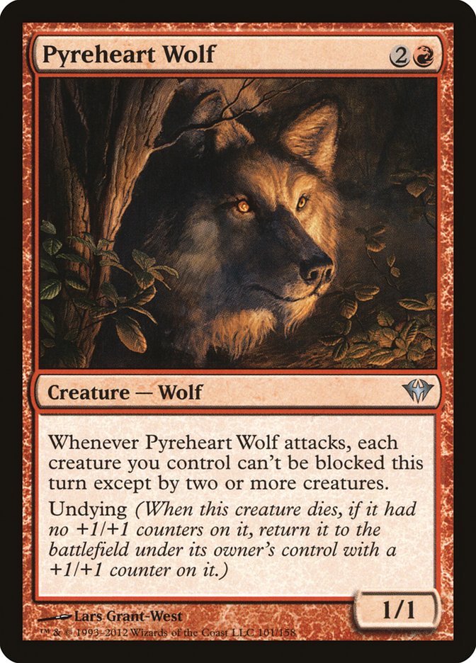 Pyreheart Wolf [Dark Ascension] | Gauntlet Hobbies - Angola