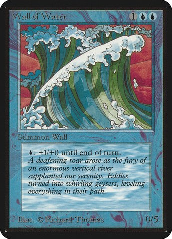 Wall of Water [Limited Edition Alpha]