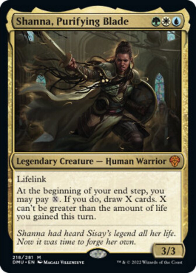 Shanna, Purifying Blade [Dominaria United] | Gauntlet Hobbies - Angola