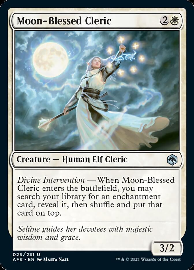 Moon-Blessed Cleric [Dungeons & Dragons: Adventures in the Forgotten Realms] | Gauntlet Hobbies - Angola