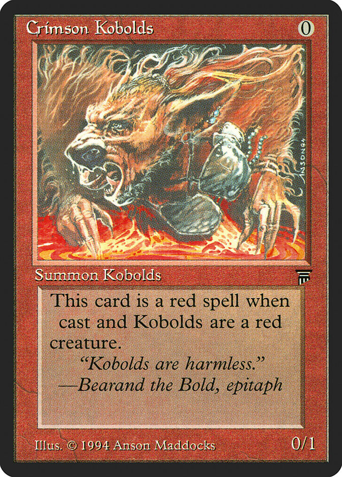 Crimson Kobolds [Legends] | Gauntlet Hobbies - Angola