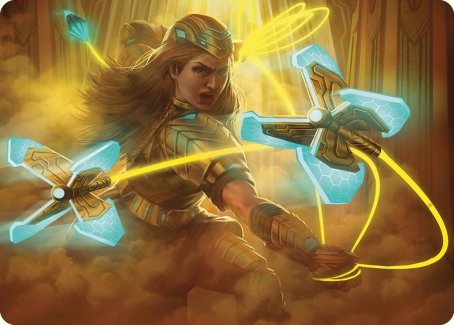 Bladehold War-Whip Art Card [Phyrexia: All Will Be One Art Series] | Gauntlet Hobbies - Angola