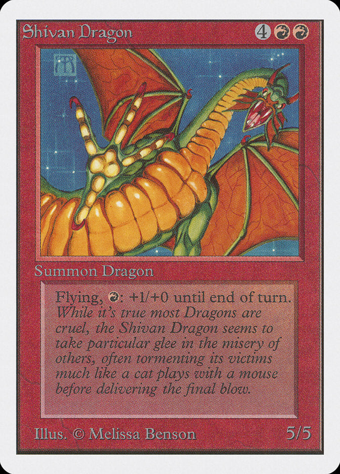 Shivan Dragon [Unlimited Edition] | Gauntlet Hobbies - Angola