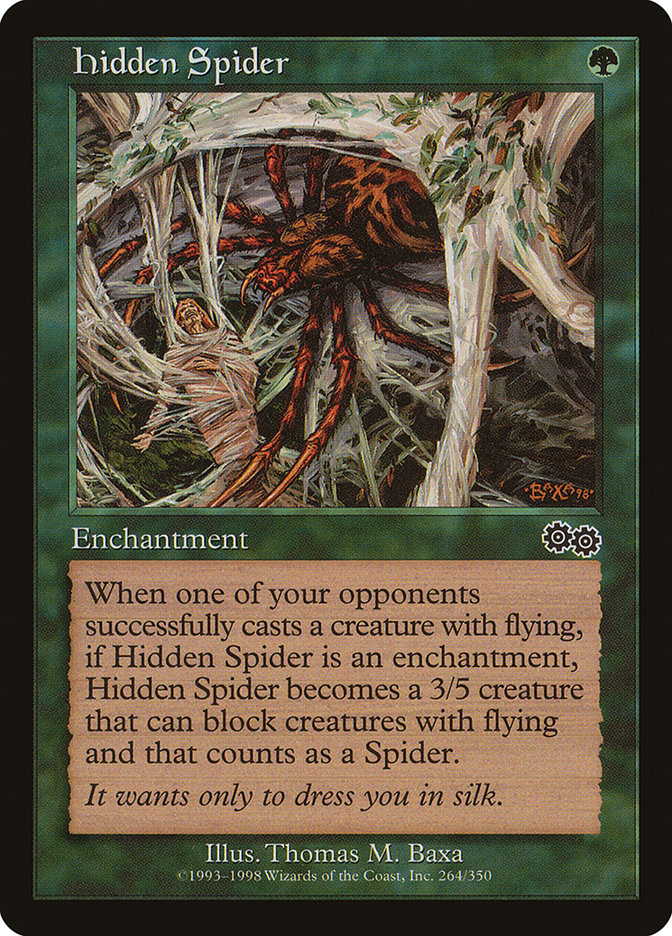 Hidden Spider [Urza's Saga] | Gauntlet Hobbies - Angola