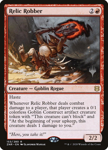 Relic Robber (Promo Pack) [Zendikar Rising Promos]