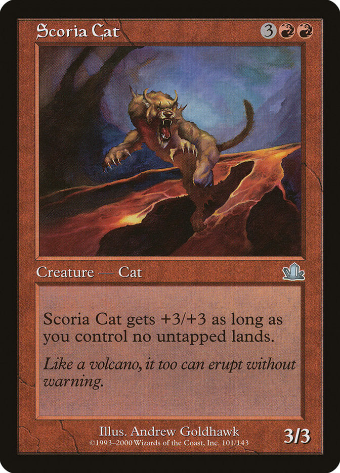 Scoria Cat [Prophecy] | Gauntlet Hobbies - Angola