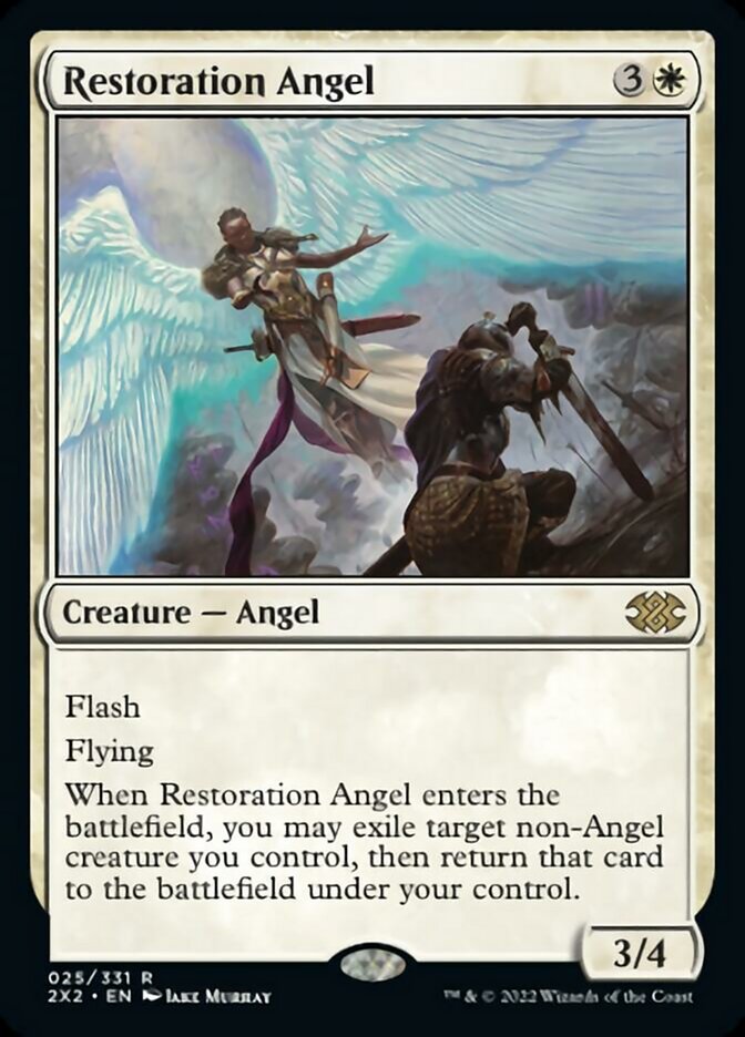 Restoration Angel [Double Masters 2022] | Gauntlet Hobbies - Angola