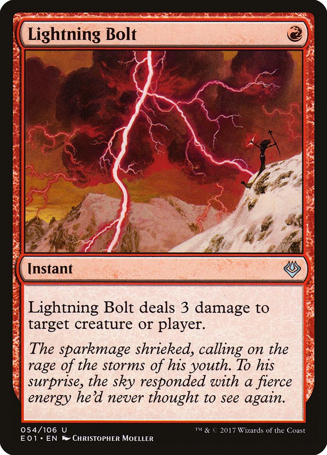 Lightning Bolt [Archenemy: Nicol Bolas] | Gauntlet Hobbies - Angola