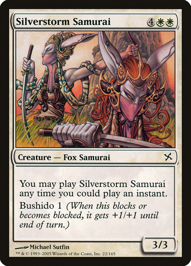 Silverstorm Samurai [Betrayers of Kamigawa] | Gauntlet Hobbies - Angola