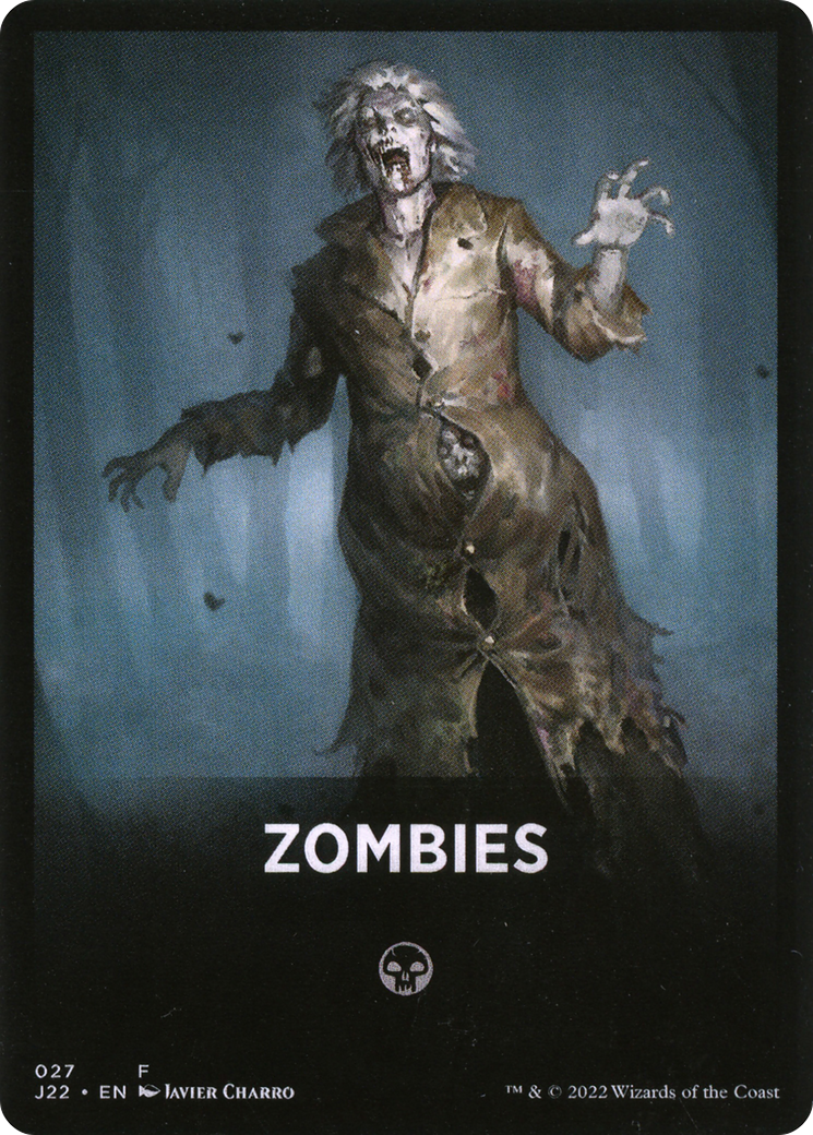 Zombies Theme Card [Jumpstart 2022 Front Cards] | Gauntlet Hobbies - Angola