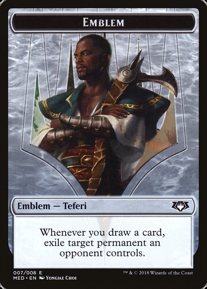Teferi, Hero of Dominaria Emblem [Mythic Edition Tokens] | Gauntlet Hobbies - Angola