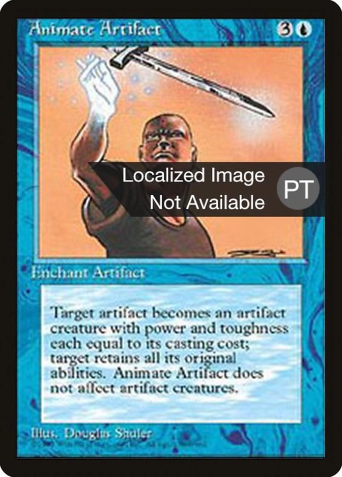 Animate Artifact [Fourth Edition (Foreign Black Border)]