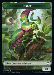 Ogre // Insect Double-sided Token [Streets of New Capenna Commander Tokens] | Gauntlet Hobbies - Angola