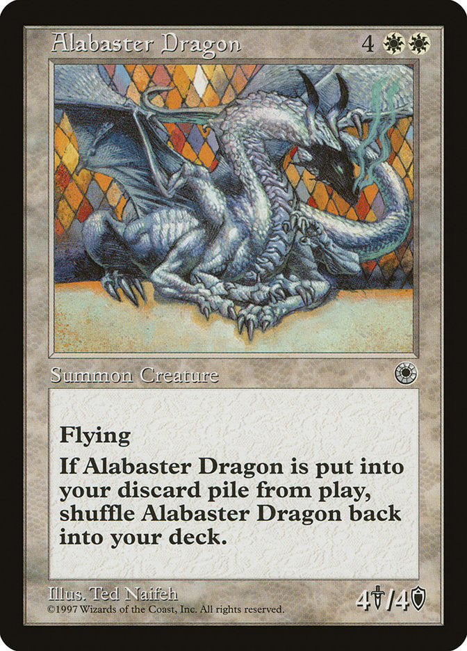 Alabaster Dragon [Portal] | Gauntlet Hobbies - Angola
