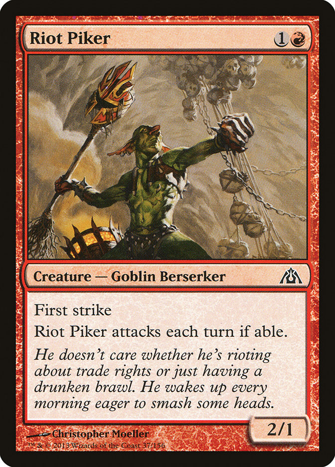 Riot Piker [Dragon's Maze] | Gauntlet Hobbies - Angola