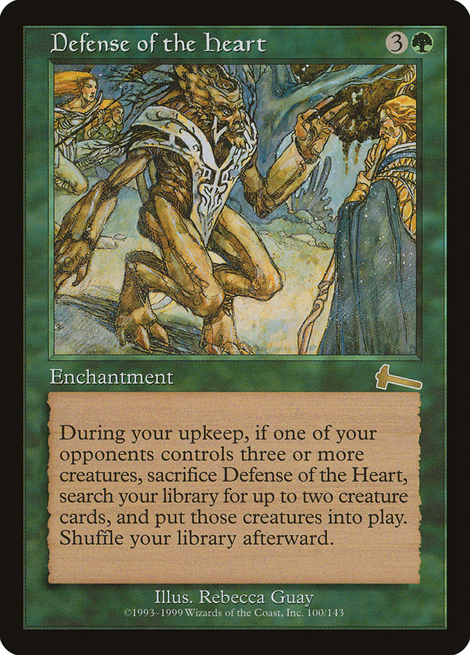 Defense of the Heart [Urza's Legacy] | Gauntlet Hobbies - Angola