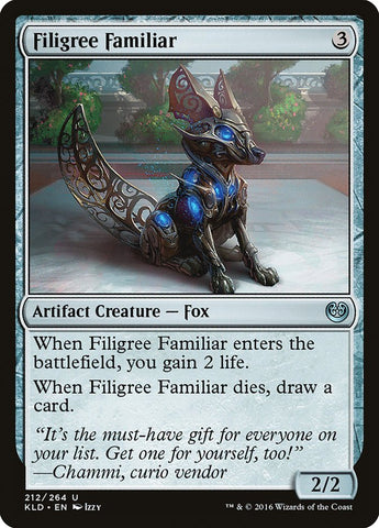 Filigree Familiar [Kaladesh]