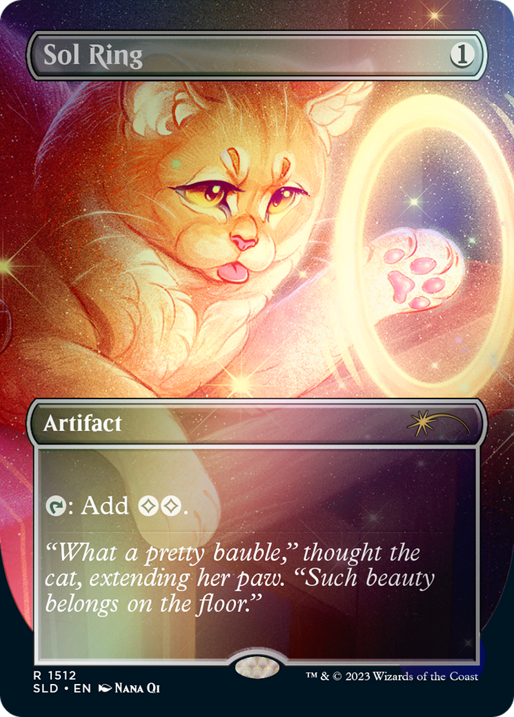 Sol Ring (1512) // Sol Ring [Secret Lair Commander Deck: Raining Cats and Dogs] | Gauntlet Hobbies - Angola