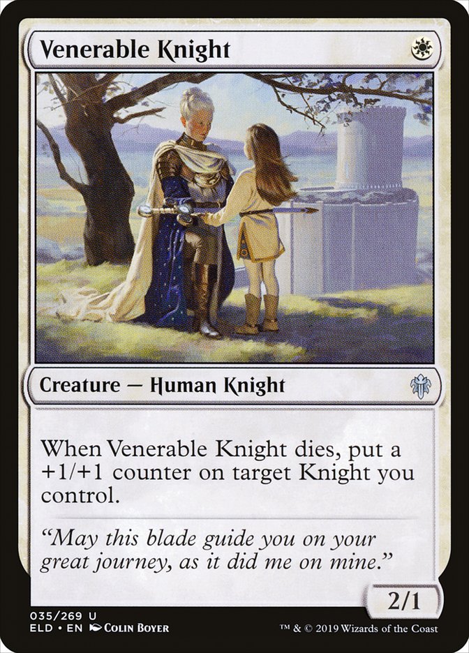 Venerable Knight [Throne of Eldraine] | Gauntlet Hobbies - Angola