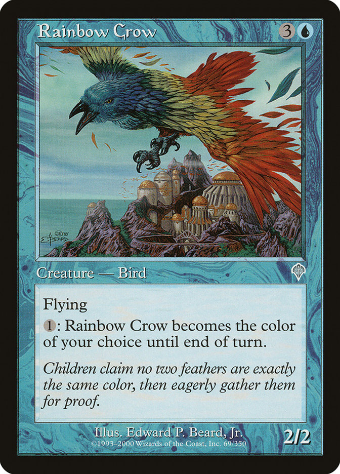 Rainbow Crow [Invasion] | Gauntlet Hobbies - Angola