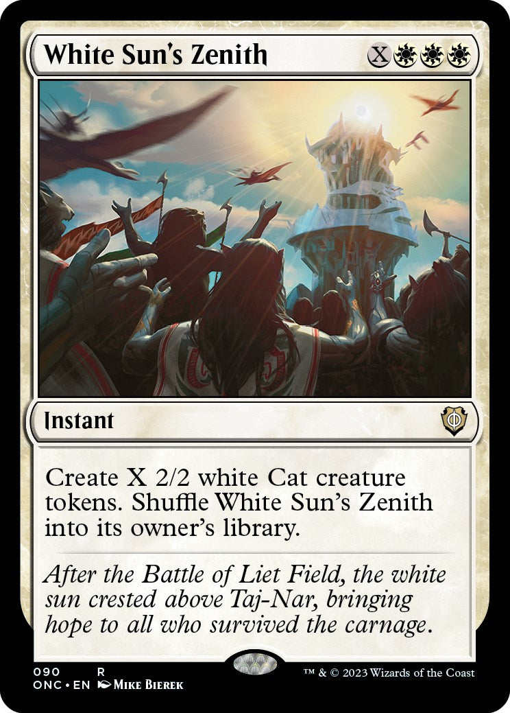 White Sun's Zenith [Phyrexia: All Will Be One Commander] | Gauntlet Hobbies - Angola