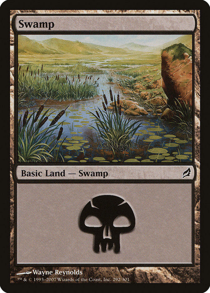 Swamp (292) [Lorwyn] | Gauntlet Hobbies - Angola