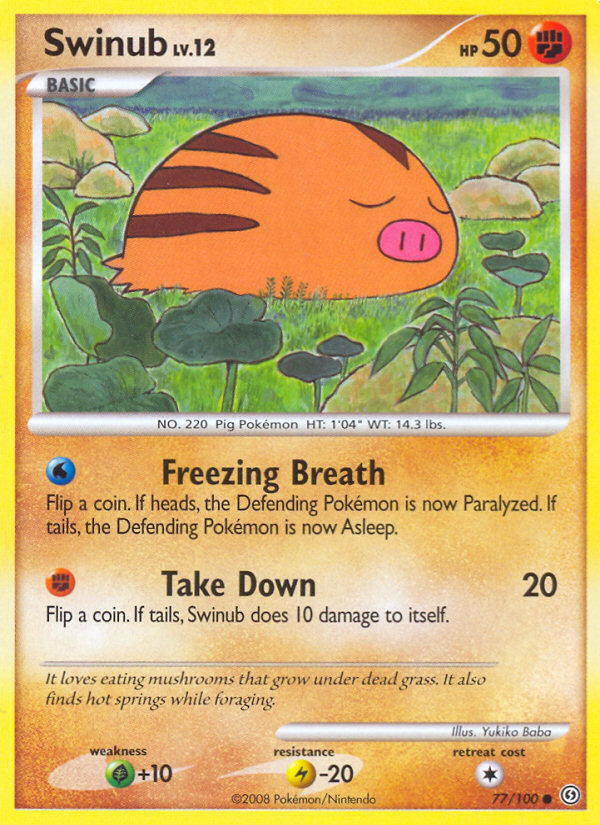 swinub pokemon card value Pokmon Swinub Art Rare 106/100 SV9 Battle Partners Holo PSA 10 Japanese