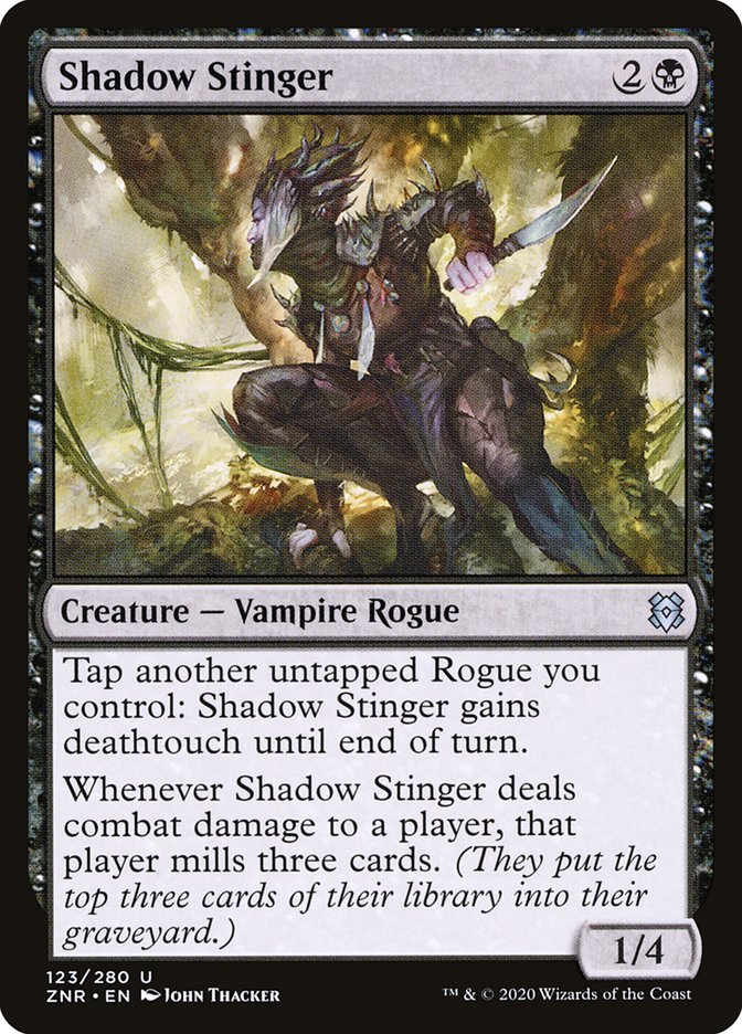 Shadow Stinger [Zendikar Rising] | Gauntlet Hobbies - Angola