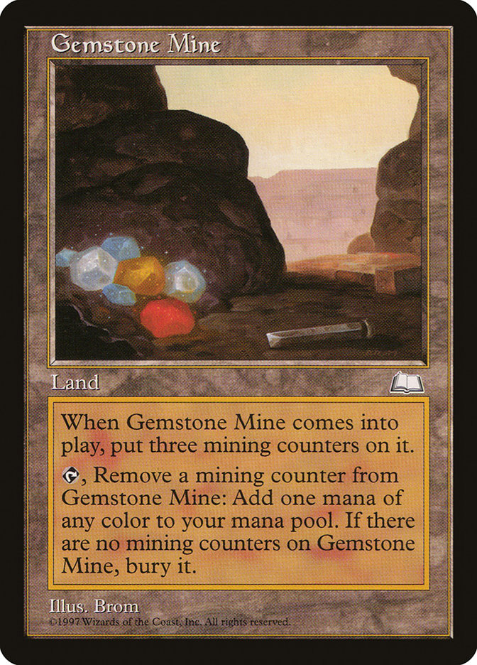Gemstone Mine [Weatherlight] | Gauntlet Hobbies - Angola