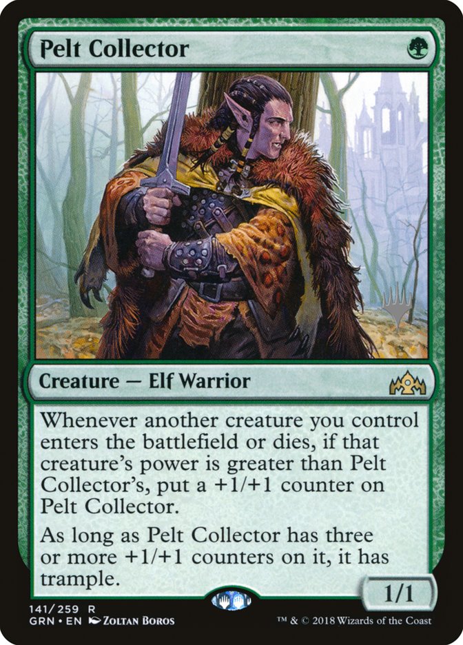 Pelt Collector (Promo Pack) [Guilds of Ravnica Promos] | Gauntlet Hobbies - Angola