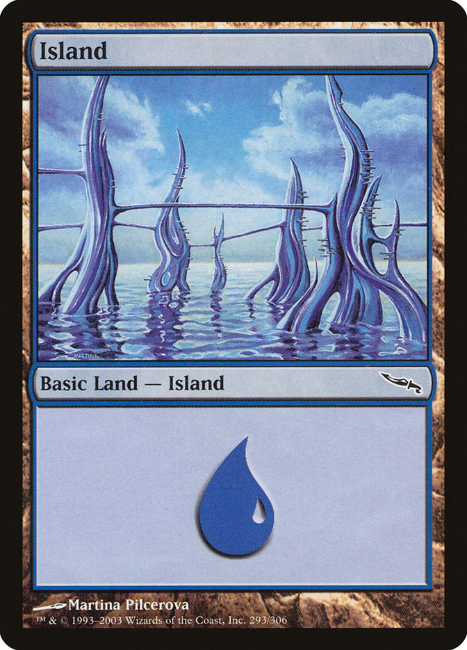 Island (293) [Mirrodin] | Gauntlet Hobbies - Angola