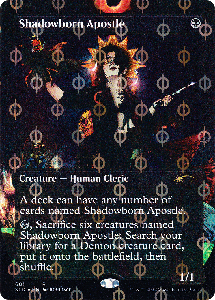 Shadowborn Apostle (681) (Step-and-Compleat Foil) [Secret Lair Drop Promos] | Gauntlet Hobbies - Angola