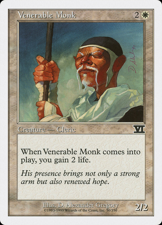 Venerable Monk [Classic Sixth Edition] | Gauntlet Hobbies - Angola