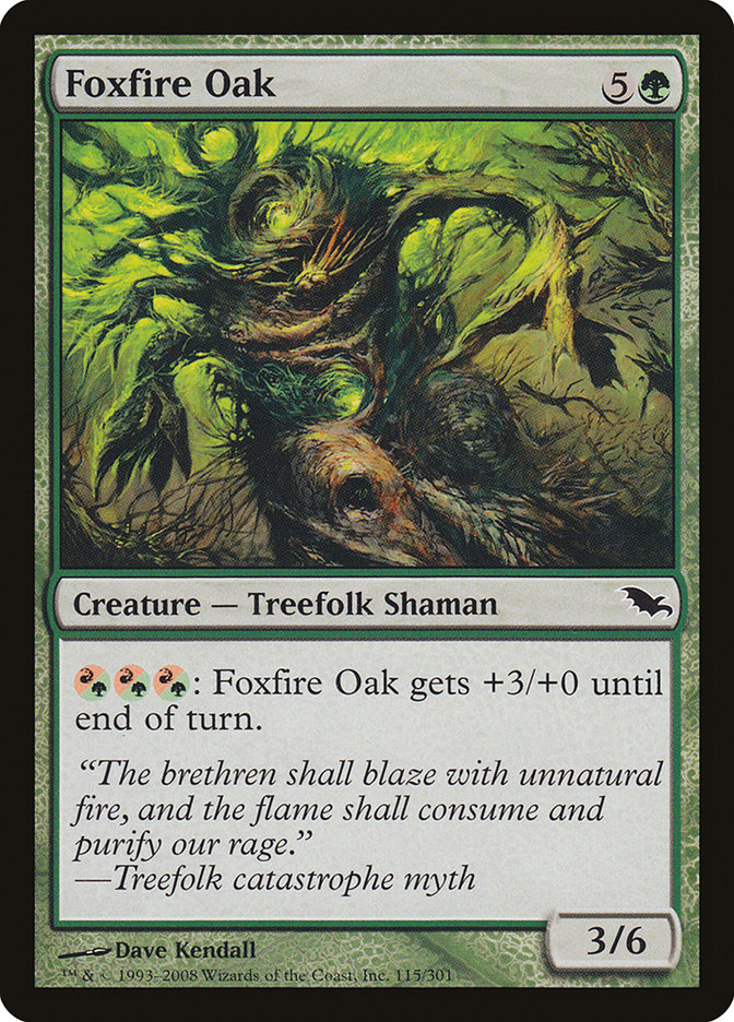 Foxfire Oak [Shadowmoor] | Gauntlet Hobbies - Angola
