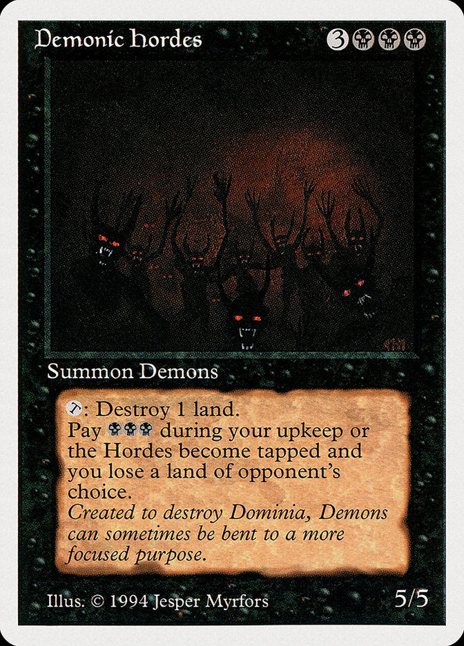 Demonic Hordes [Summer Magic / Edgar] | Gauntlet Hobbies - Angola