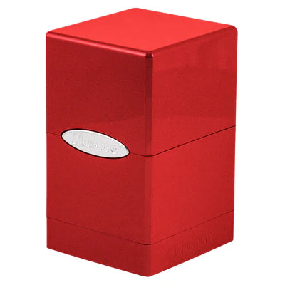 Hi-Gloss Satin Tower Deck Box - Fire Red