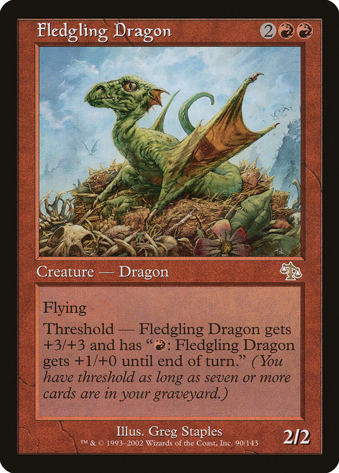 Fledgling Dragon [Judgment] | Gauntlet Hobbies - Angola