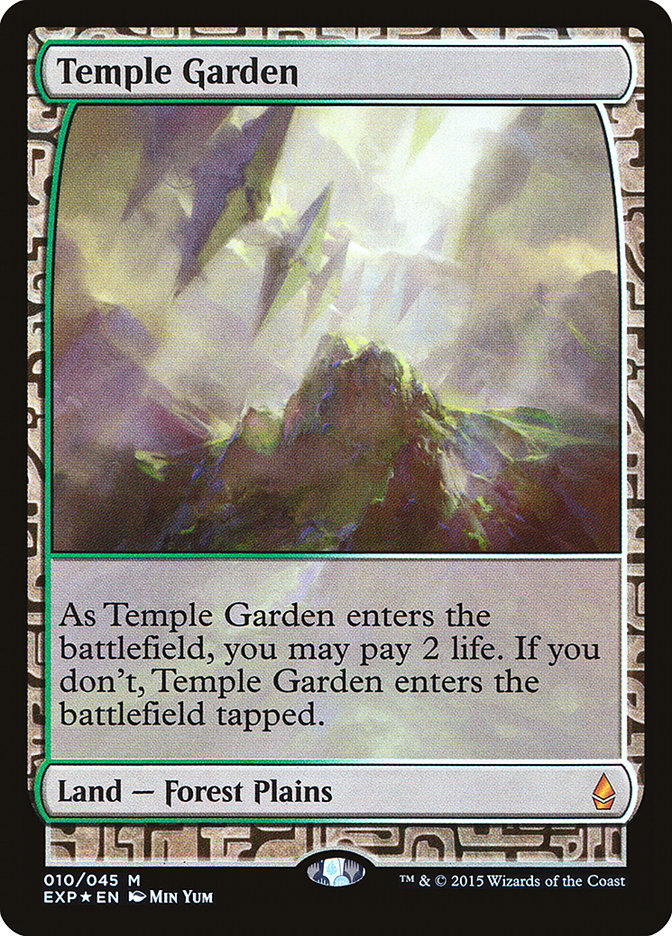 Temple Garden [Zendikar Expeditions] | Gauntlet Hobbies - Angola