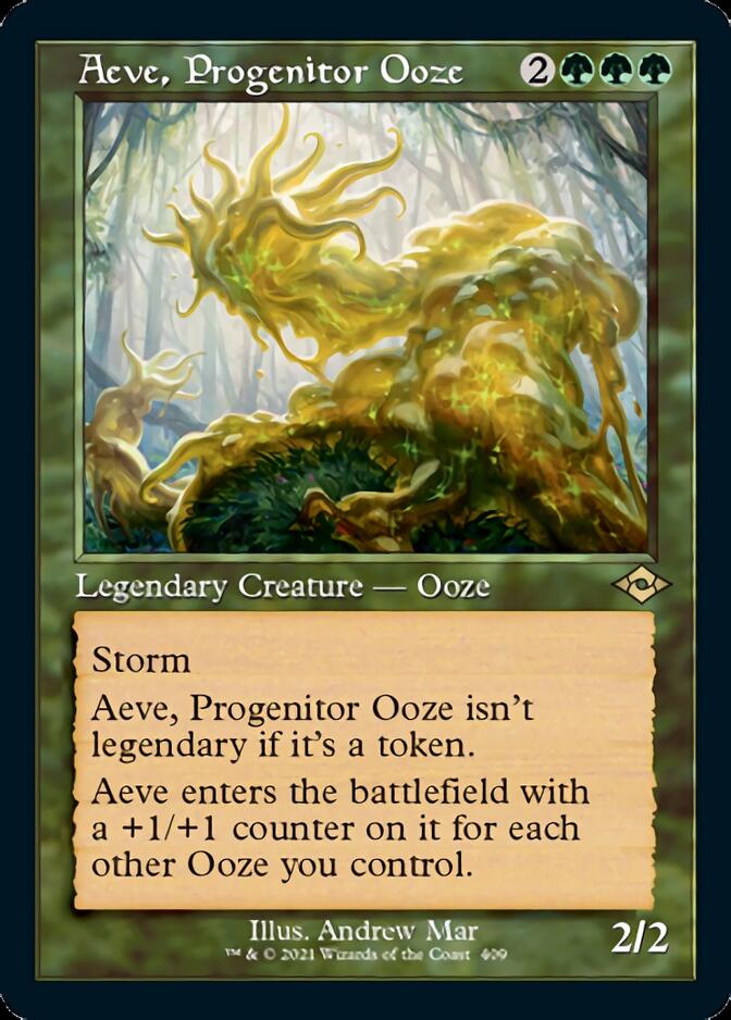 Aeve, Progenitor Ooze (Retro Foil Etched) [Modern Horizons 2] | Gauntlet Hobbies - Angola
