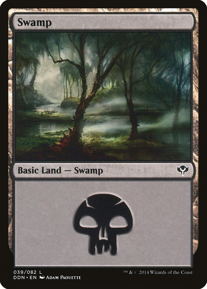 Swamp (39) [Duel Decks: Speed vs. Cunning] | Gauntlet Hobbies - Angola