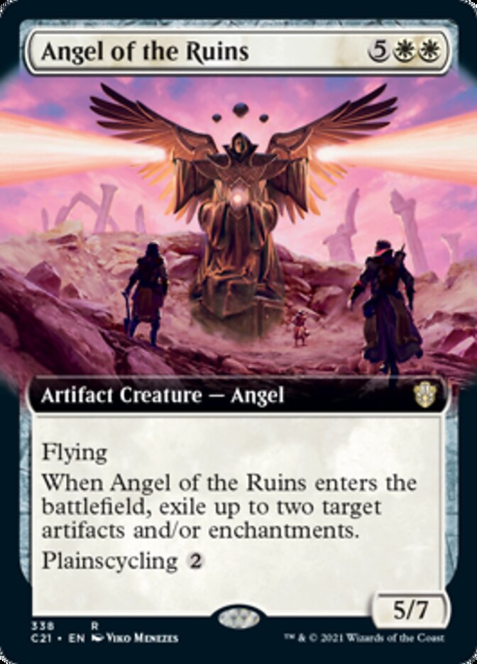 Angel of the Ruins (Extended) [Commander 2021] | Gauntlet Hobbies - Angola