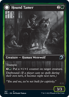 Hound Tamer // Untamed Pup [Innistrad: Double Feature] | Gauntlet Hobbies - Angola