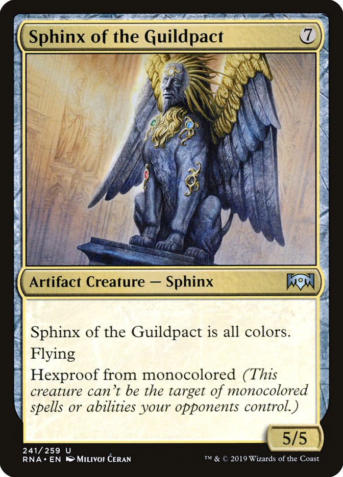 Sphinx of the Guildpact [Ravnica Allegiance] | Gauntlet Hobbies - Angola