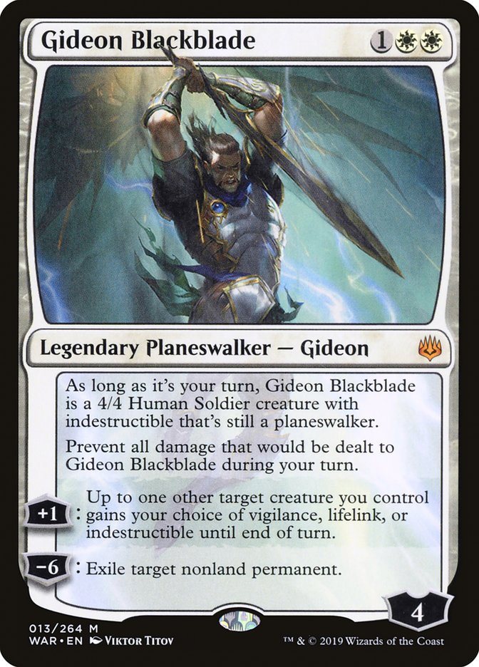 Gideon Blackblade [War of the Spark] | Gauntlet Hobbies - Angola
