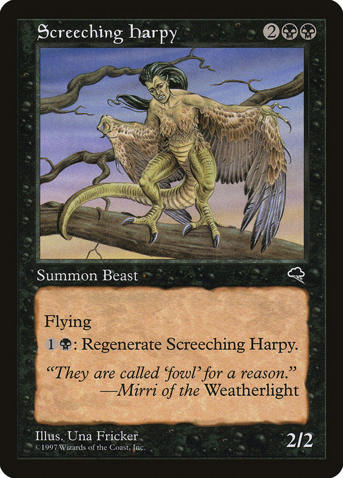 Screeching Harpy [Tempest] | Gauntlet Hobbies - Angola