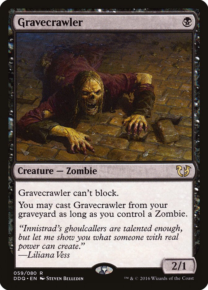 Gravecrawler [Duel Decks: Blessed vs. Cursed] | Gauntlet Hobbies - Angola